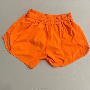 Lululemon Orange shorts